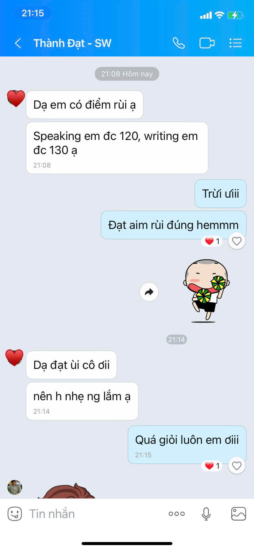 Phản hồi học viên 4