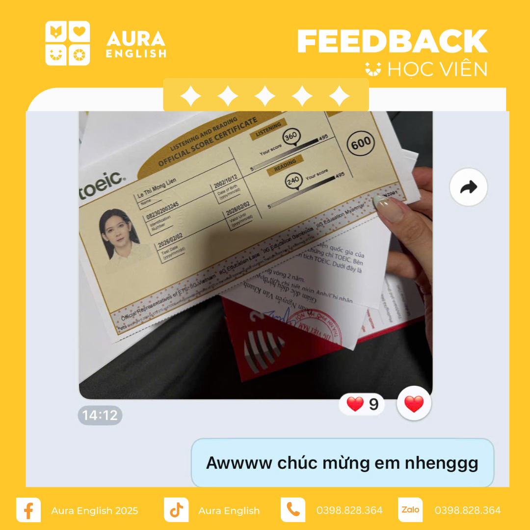 Phản hồi học viên 6